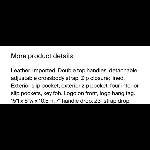 EUC Michael Kors “Gilmore” Medium Satchel. - Picture 8 of 8